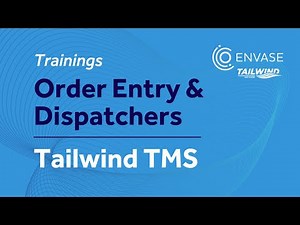 Tailwind TMS for Order Entry and Dispatchers | Tailwind TMS Trainings