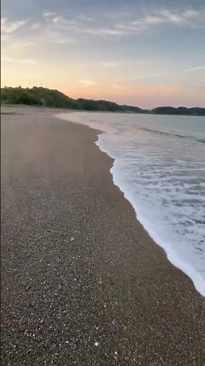 【絶景】足跡すらない奇跡の1.3km！朝一番の千里浜で味わう極上のプライベート空間。和歌山県みなべ町岩代千里浜は、南紀の綺麗な海の満喫する最高の場所。
