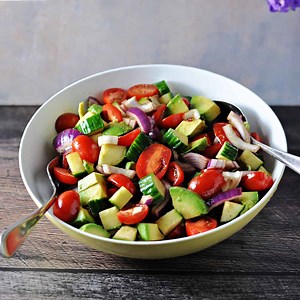 Easy Cucumber Tomato Salad (with substitution ideas) - Ovenspiration