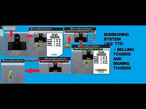 Gnomecode's TD Addons # 2| Summoning System + Selling Units and Signing Units Like TTD