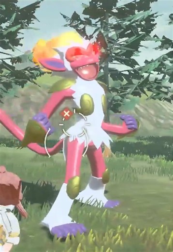 Shiny Alpha Infernape in Pokémon Legends: Arceus