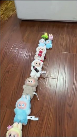 A group of LABUBU came