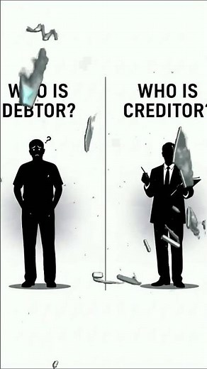 who is debtor and creditor 🛒🏛️🕐