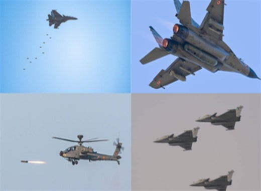 Military exercises in news