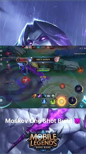 Moskov Ultra Fast Kill 😳 | Mobile Legends #mobilelegends #mlbb #moskov