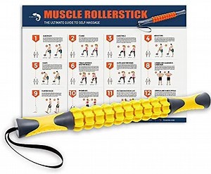 [Hot Item] Back Leg Muscle Relief Self Mini Massager Roller Massage Stick