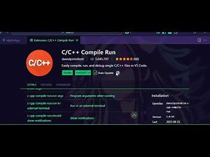 Como compilar y correr C en visual studio code