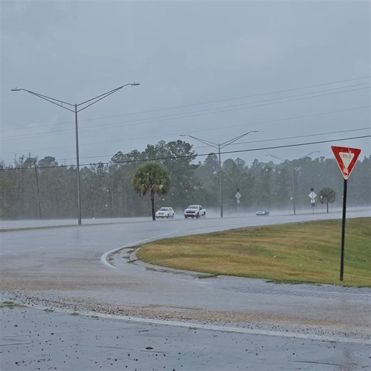 10-6-2025 Monday rain shower in South MS Forecast: wlox.com/weather | Meteorologist Wesley Williams