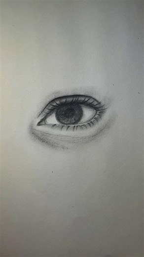 Easy Eye Drawing Tutorial 👁️✏️ | Step-by-Step Sketch #art #artshorts #drawing #sketch