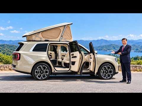 Xiaomi’s INSANE SUV Turns Into a 2-Story Camper | Xiaomi SkyNomad N90 Max