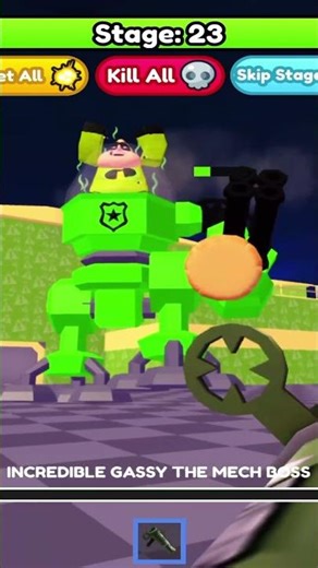 ATTACK MECH BOSS INCREDIBLE GASSY'S PRISON RUN! OBBY GAMEPLAY #Roblox