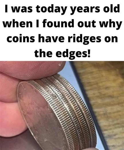 Why coins have ridges🤯😮 on the edges! Check 1st comment | Today Magazine