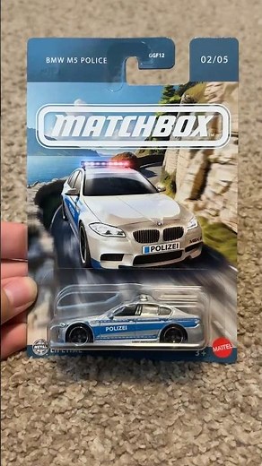 Matchbox BMW M5 Police Opening and a Quick Look