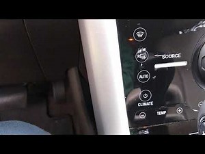 How to reset the air conditioner of the Ford Edge