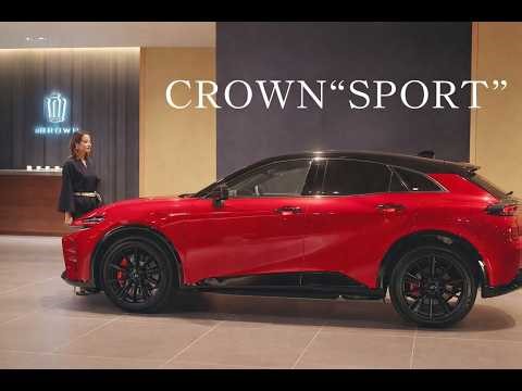 NEW Toyota Crown Sport (2026): The future of the premium crossover