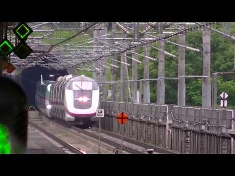 【東北新幹線】通過接近放送と通過列車