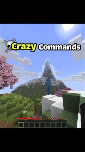 Crazy Command ☠️ ماينكرافت