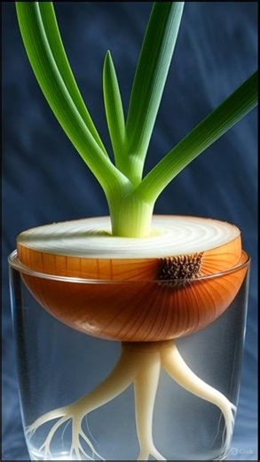 Onion 🧅 Growth Timelapse in Water | Ultra-Realistic Macro Nature Experiment (4K)