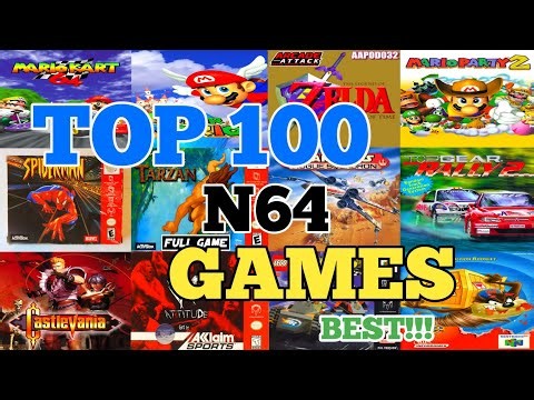 Top 100 Best N64 Games Off All Time | Best Nintendo 64 Games