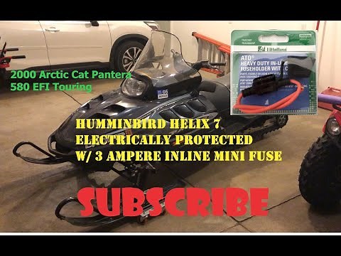 Humminbird Helix 7 In-line Mini Fuse - Snowmobile