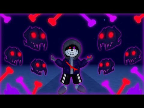 Sans Funny Boss Rush Weak HyperDust lv 99 [Showcase/Gameplay]