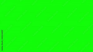 green screen transition. editable motion graphic for footage. bell shape animation