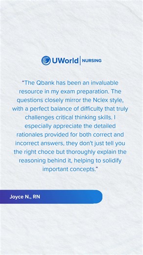 They believed in themselves and UWorld helped! #nclex #nclexrn #nclexprep