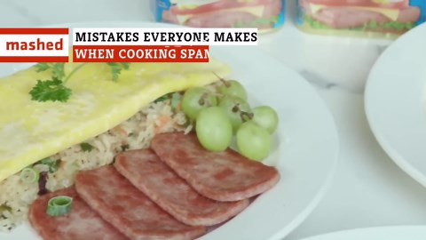 Mistakes Everyone Makes When Cooking Spam