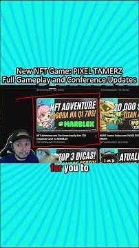 New NFT Game: PIXEL TAMERZ Full Gameplay and Conference Updates