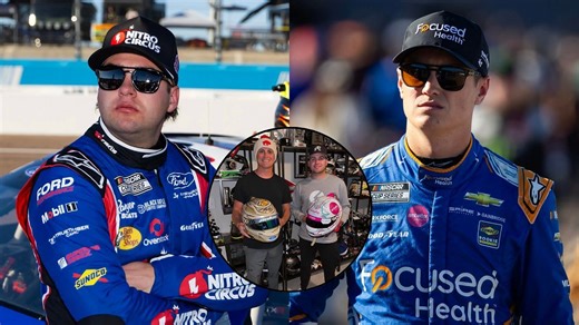 Noah Gragson swaps his helmet with “best friend and new teammate” ahead of 2025 NASCAR season