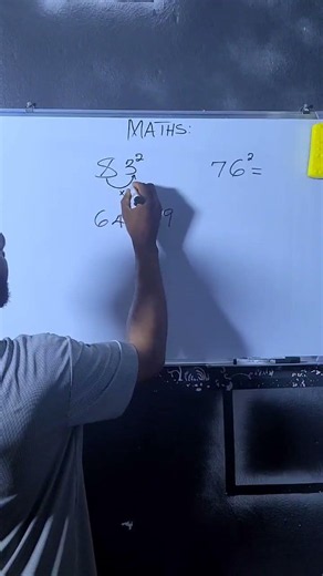 Math Hacks: The Fastest 2-Digit Number Squaring Trick You Must Know! #maths #education 💯👇