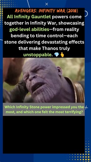 All Infinity Gauntlet Powers & Effects #infinitygauntlet #thanos