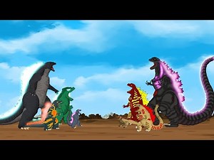 WHAT IF EVOLUTION of GODZILLA vs EVOLUTION of SHIN GODZILLA: Size Comparison