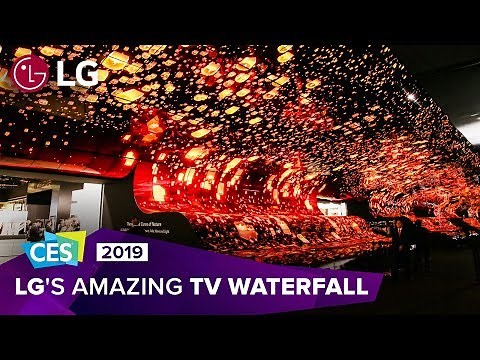 CES 2019: Experience LG's breathtaking OLED TV display
