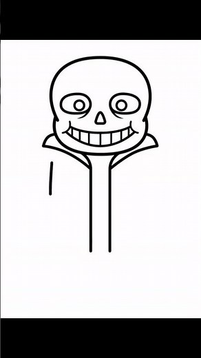 How To Draw Sans from Undertale | Step by step | Drawing Sans from Undertale