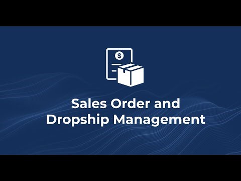 Sales Order and Dropship Management | Workday Marketplace App