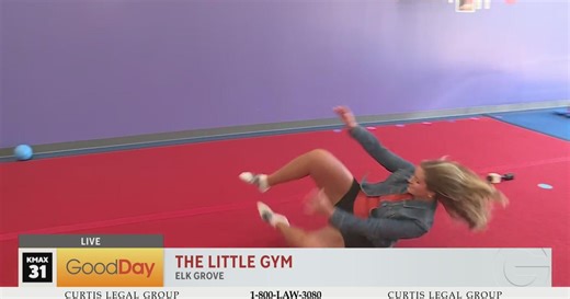 Kids AND parents can take fitness and gymnastics classes together at a gym in Elk Grove!