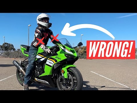 How To Ride a Sportbike For Beginners (Step-by-Step on a ZX6R)