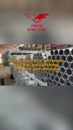 Discover the advantages of hot dip galvanized steel pipes vs. pre galvanized steel pipes! 🛠️🔩 #galvanizing #steelpipes #steelindustry #galvanizedpipe #steeltubemachining