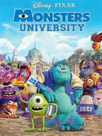 Monsters University (2013)_01 #disney #pixar #cartoon #fyp #viral #foryoupage❤️❤️