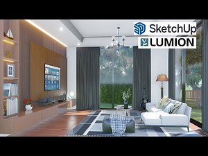 Sketchup Living Room (Complete Tutorial)#sketchup #livingroom