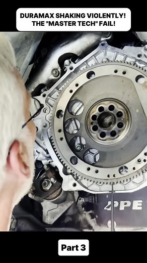 Duramax Engine Backwards Flywheel Fix | LBZ Chevy Silverado