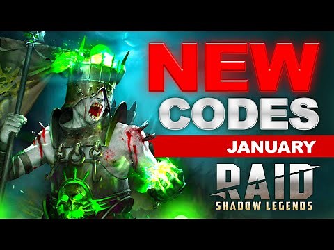 New RAID Shadow Legends Promo Codes ⚡️ 2023 January