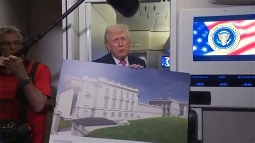 Trump reveals military is building 'massive complex' under new White House ballroom