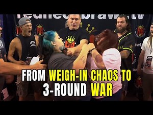 Weigh-In Chaos to 3-Round WAR! Big Women Brawl: Wirecutters vs Backwoods Brawler 💥 | Redneck Brawl