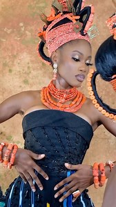 Imose -The rebirth, honors the regal beauty and resilience of the Edo bride. From the Great Benin Kingdom through the slopes of the Ikpoba river, to the plains of the Owan hinterland through the gateway of the Esan kingdoms to the mountains of the Kukuruku. Dresses by @nitazcouture | Edo Pride