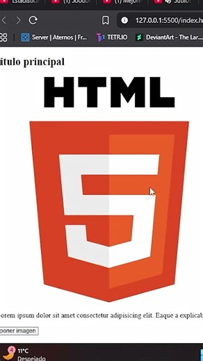 Clase 2 Introducción a HTML – ¡Inserta videos e imágenes de forma sencilla! #shorts