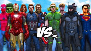 187K views · 3.3K reactions | JUSTICE LEAGUE vs AVENGERS - Epic Superheroes Battle Thanks for watching :) #JusticeLeague #Avengers #EpicSuperheroesBattle | Kjragaming | Facebook