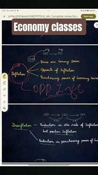Economy Series Lecture 01 | Understanding Inflation & Deflation | Sameer Mushtaq #upsc