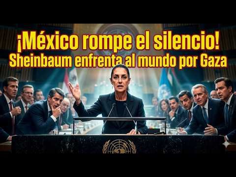 México rompe el silencio en la ONU: Sheinbaum defiende a Gaza frente al mundo.